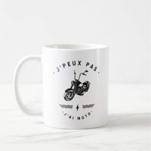 Caneca De Café Não posso mim tenho velomotor