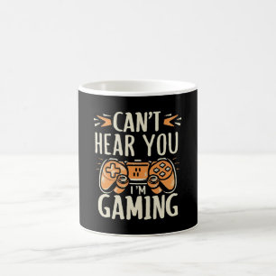 Caneca De Café Não Posso Ouvir Você Estou Jogando