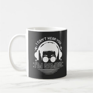 Caneca De Café Não Posso Ouvir Você Estou Jogando Amante de Jogos