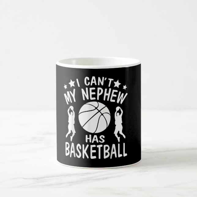 Caneca De Café Não Posso Que Meu Sobrinho Tenha Presente De Basqu (Centro)
