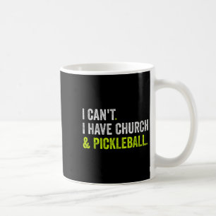 Caneca De Café Não posso ter Igreja e Ckleball