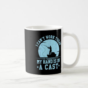 Caneca De Café Não Posso Trabalhar Hoje Meu Braço Está Num Gesso