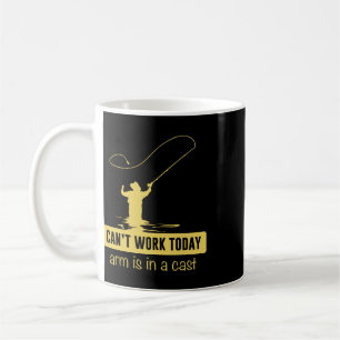Caneca De Café Não Posso Trabalhar Hoje O Braço Está Engessado Ca