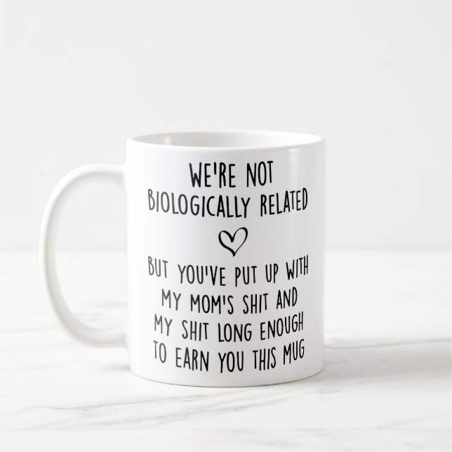 Caneca De Café Não relacionados biologicamente (Esquerda)