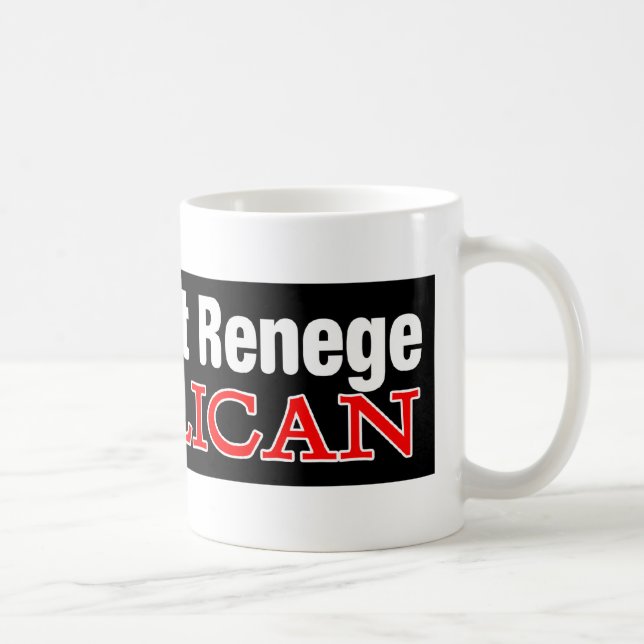 Caneca De Café Não renege (Direita)