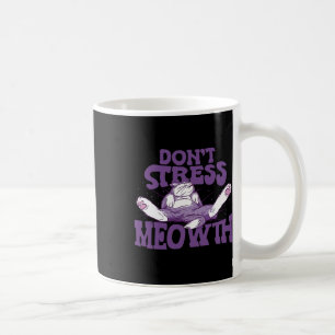 Caneca De Café Não ressalte Meowth Nacional Stress Awarness Mont