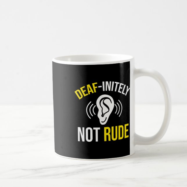 Caneca De Café Não Rude (Direita)