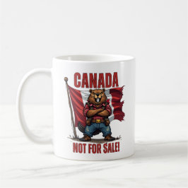 Caneca De Café NÃO SE DESTINA À VENDA, Canadá, Beaver Lumberjack,