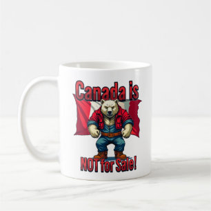 Caneca De Café NÃO SE DESTINA À VENDA, Canadá, PLURICE, Bandeira,