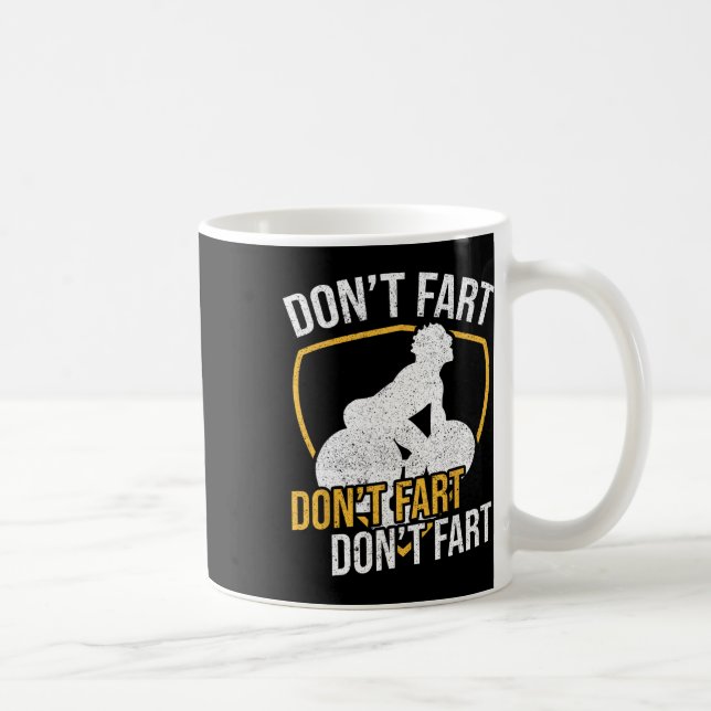 Caneca De Café Não se incomode, não se incomode com o trabalho (Direita)