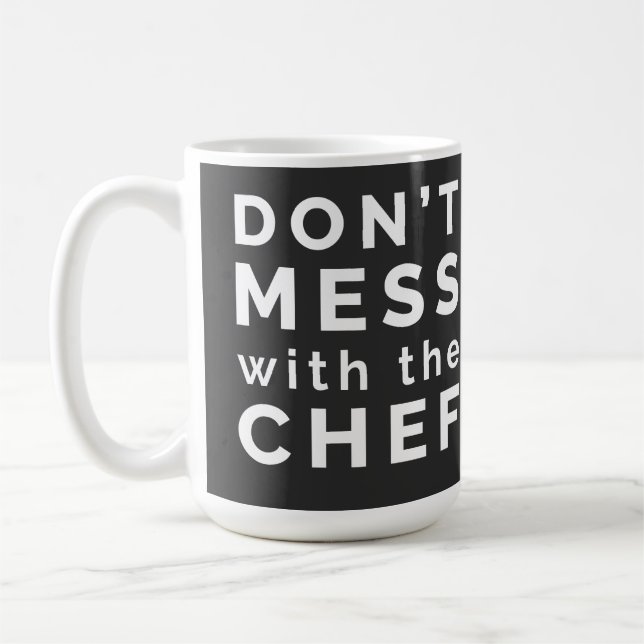 Caneca De Café Não se meta com o Chef (Esquerda)