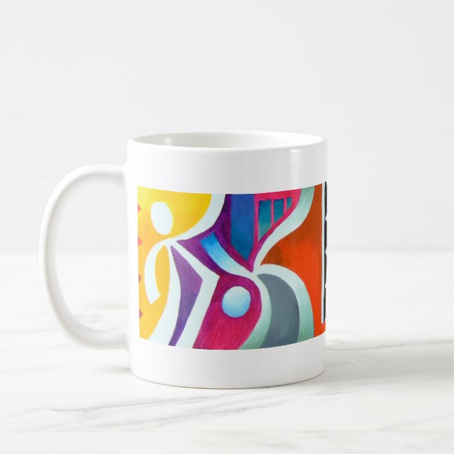 CANECA DE CAFÉ NÃO SE PREOCUPE ESTEJA FELIZ (Esquerda)