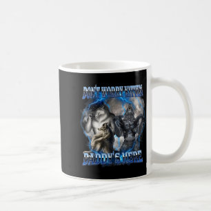 Caneca De Café Não se preocupe gatinho papai está aqui lobo alfa