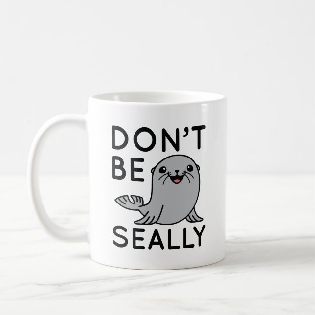 Caneca De Café Não Seja Focado (Esquerda)