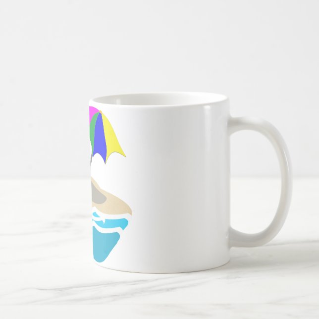 Caneca De Café Não seja guarda-chuva obscuro (Direita)