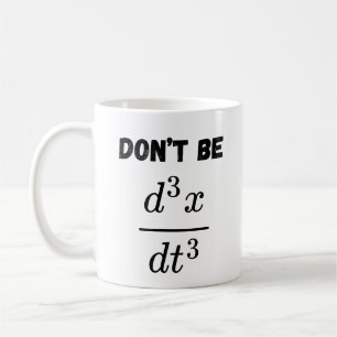 Caneca De Café Não Seja Terceiro Ensino Derivado De Matemática Id