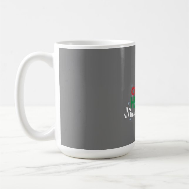 Caneca De Café Não seja um algodão com cabeça Ninny Muggins Hoodi (Esquerda)