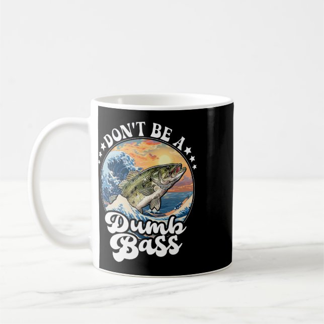 Caneca De Café Não Seja Um B Estúpido (Esquerda)