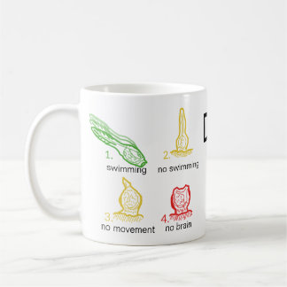 Caneca De Café Não seja um mar esguincham com imagens da cor -