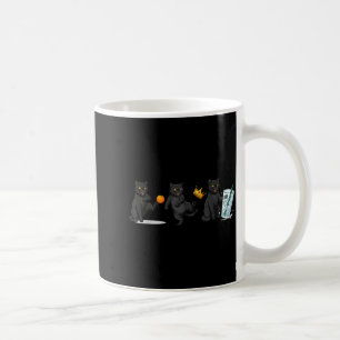 Caneca De Café Não, sem reis, sem gato de gelo meme político engr