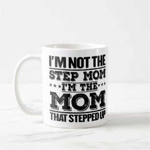 Caneca De Café Não Sou A Madrasta Sou A Mãe Piadas Divertidas De