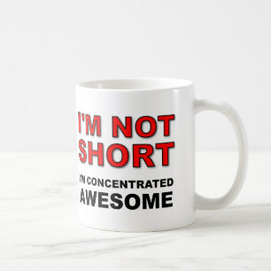 Caneca De Café Não Sou Baixo Sou Concentrado Incrível Engraçado