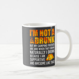 Caneca De Café Não sou bêbado, mas meus amigos no Camng são engra