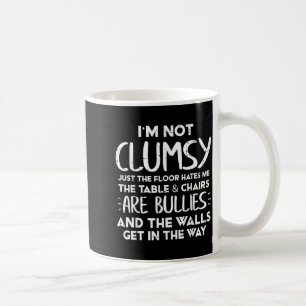 Caneca De Café Não Sou Desajeitada Frase Divertida Humor Sarcásti