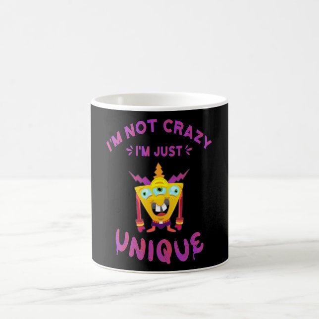 Caneca De Café Não sou louco, sou único (Centro)