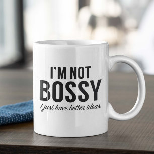 Caneca De Café Não Sou Mandona