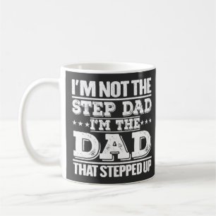 Caneca De Café Não Sou O Padrasto Sou O Pai Que Deu Um Passo Em F