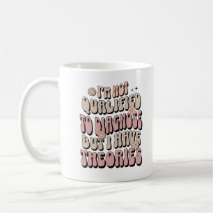 Caneca De Café Não sou qualificado para diagnóstico, mas tenho te