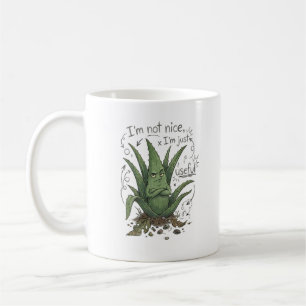 Caneca De Café Não Sou Simpática, Sou Útil – Humor de Planta Engr