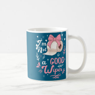 Caneca De Café Não Sou Um Bom Limpador Dizendo Coisas Engraçadas