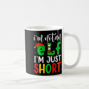 Caneca De Café Não Sou Um Elfo Sou Apenas Baixo Família Elfo Esqu