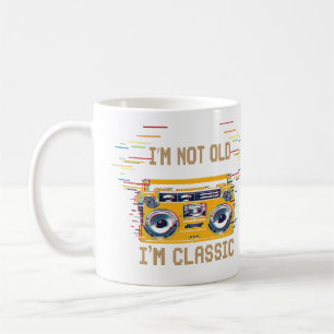 Caneca De Café Não sou velho, sou clássico
