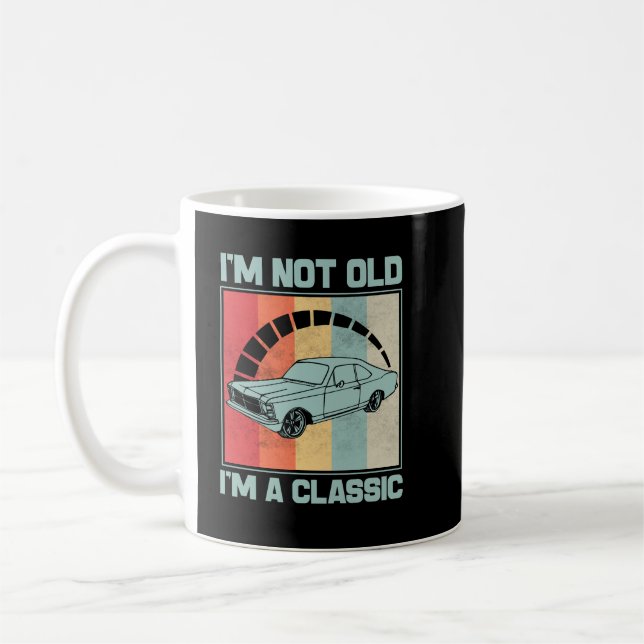 Caneca De Café Não sou velho, sou um clássico, VAUXHALL CAVALIER  (Esquerda)