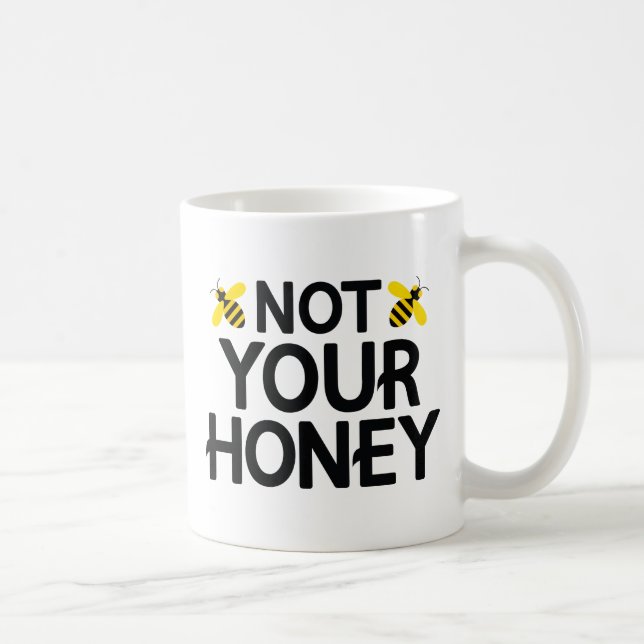 Caneca De Café Não Sua Mel (Direita)
