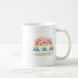 Caneca De Café Não te ouço, estou a jogar com o Gift do Jogador d