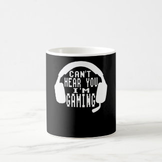 Caneca De Café Não Te Posso Ouvir Que Estou Jogando