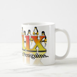 Caneca De Café Não tema os pinguins