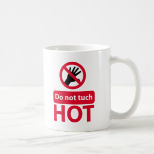 Caneca De Café Não toque no sinal vermelho