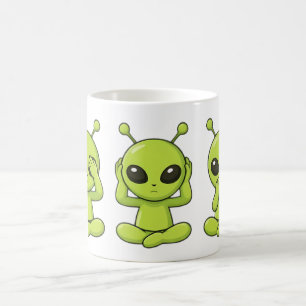Caneca De Café Não Veja, Não Ouça, Não Fale o Mal
