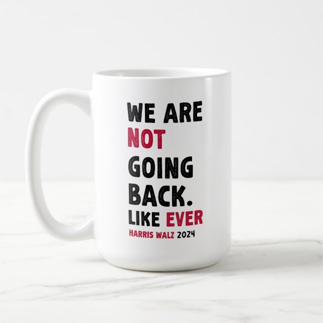 Caneca De Café Não Voltaremos Como Sempre. (Esquerda)
