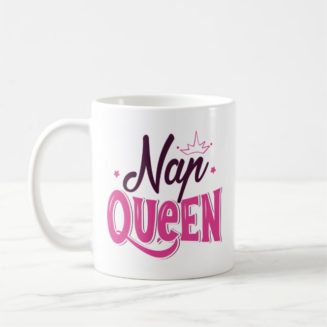 Caneca De Café Nap Queen (Esquerda)