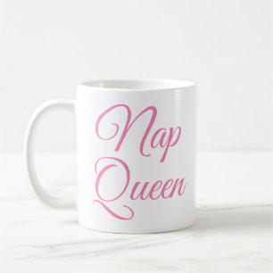 Caneca De Café Nap Queen Mug   Slogan Slogan Slogan Engraçado e H