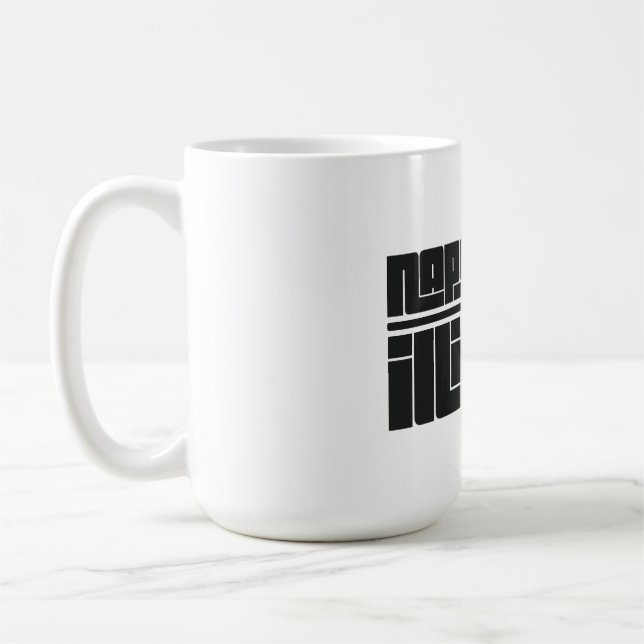 Caneca De Café Naperville - Illinois (Esquerda)