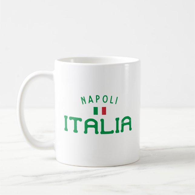 Caneca De Café Nápoles Itália (Nápoles Itália) (Esquerda)