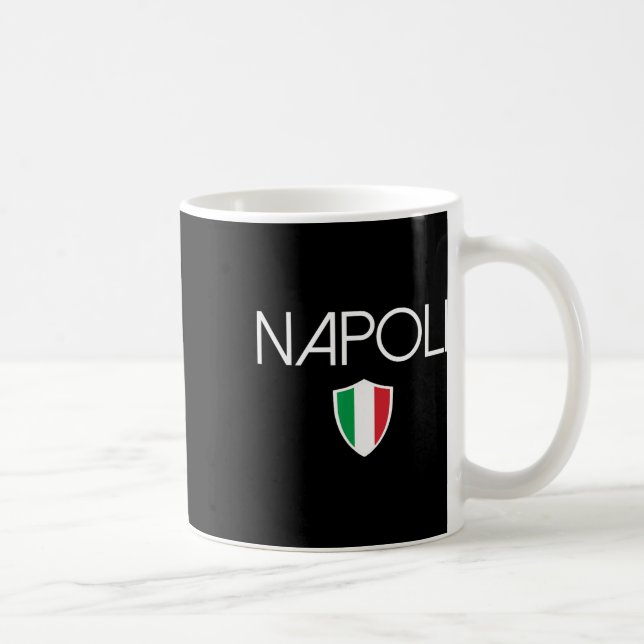 Caneca De Café Napoli Italian Flag Naples Italy Soccer Souvenir T (Direita)