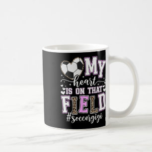 Caneca De Café Naquele Campo de Futebol Gigi de um jogador de fut